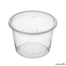Wholesale Restaurantware 16 Oz Clear Plastic to Go Deli Container - with Lid - 4.5"×4.5"×3.1"- Bulk
