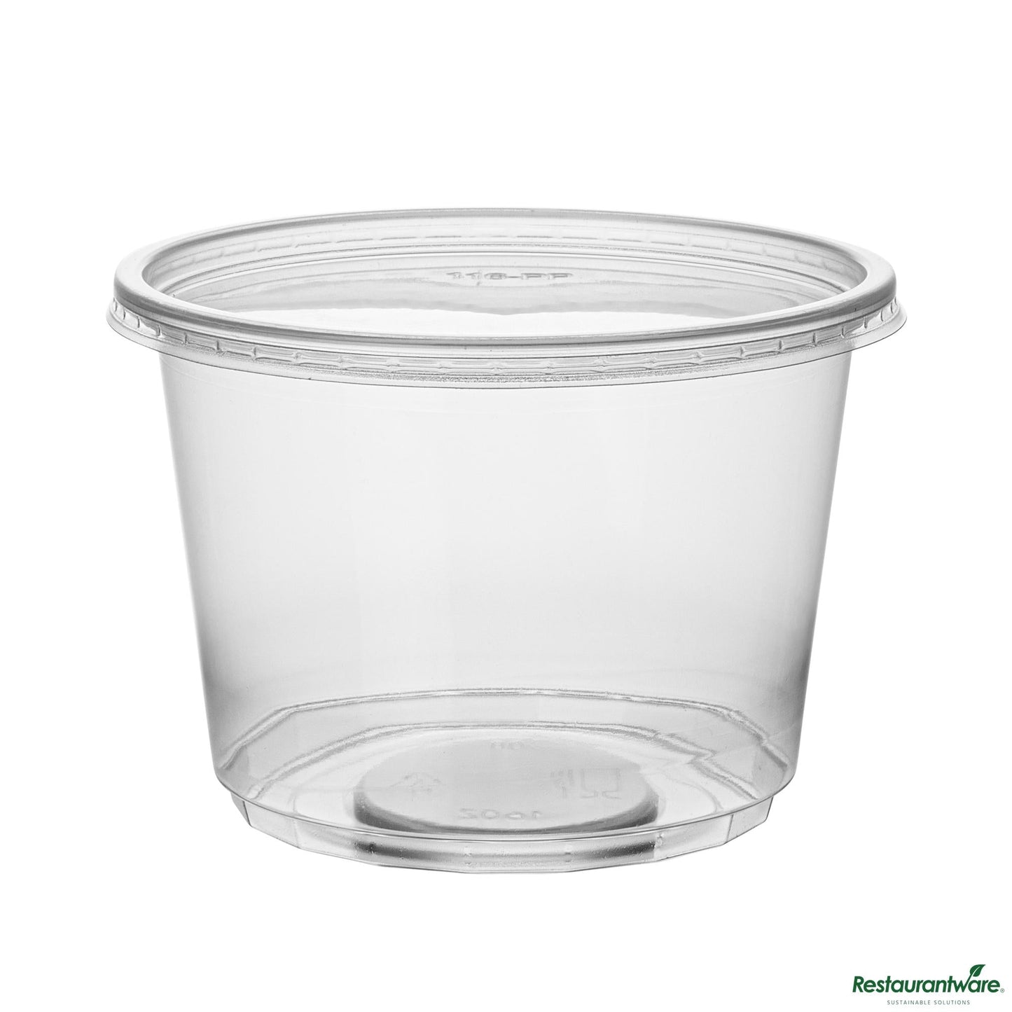 Wholesale Restaurantware 16 Oz Clear Plastic to Go Deli Container - with Lid - 4.5"×4.5"×3.1"- Bulk