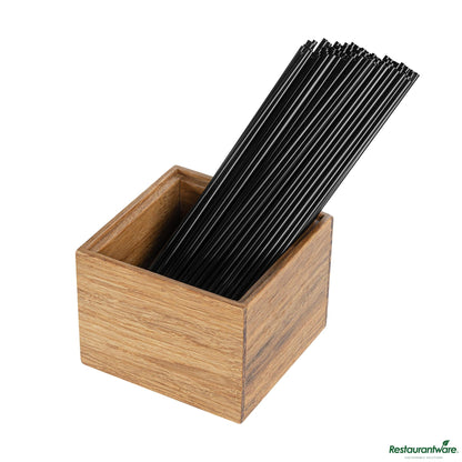 Wholesale Restaurantware Eco Display Natural Bamboo Condiment Rack Box - 4" X 4" X 3 1/4"- Bulk