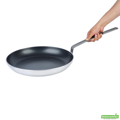 Wholesale Restaurantware Aluminum 16" Fry Pan - Non-Stick, Induction Ready, Heavy Duty- Bulk