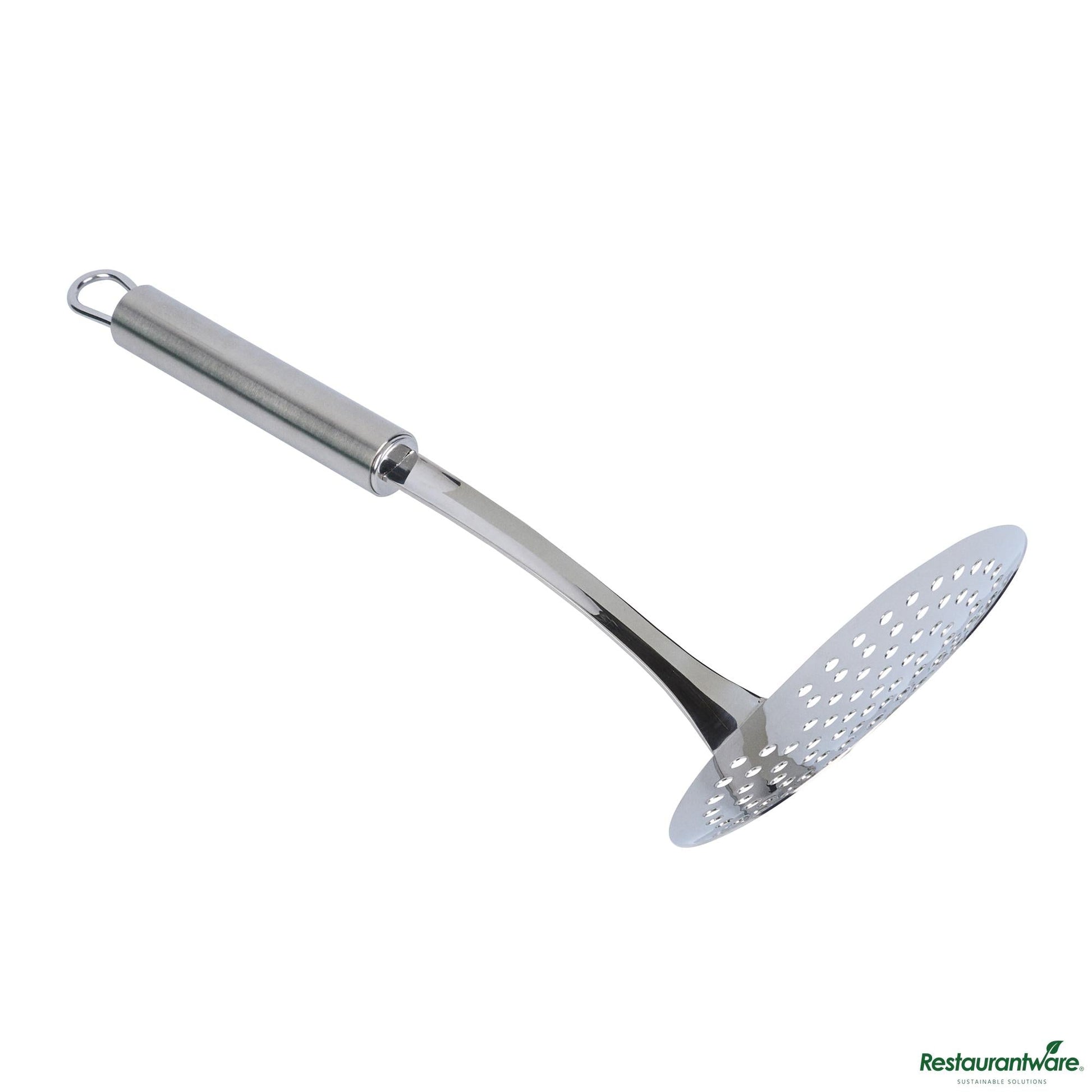Wholesale Restaurantware Stainless Steel Skimmer - 12.1" X 4.3" X 3"- Bulk