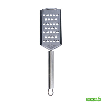 Wholesale Restaurantware Stainless Steel Coarse Grater - 10" X 2.4" X 0.4"- Bulk
