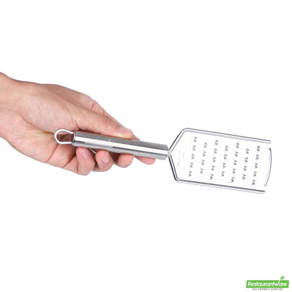 Wholesale Restaurantware Stainless Steel Coarse Grater - 10" X 2.4" X 0.4"- Bulk