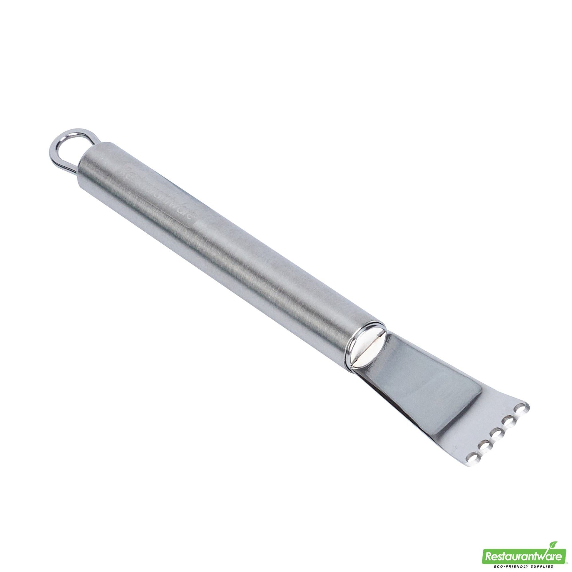 Wholesale Restaurantware Stainless Steel Citrus Zester - 5.7" X 0.7" X 0.5"- Bulk