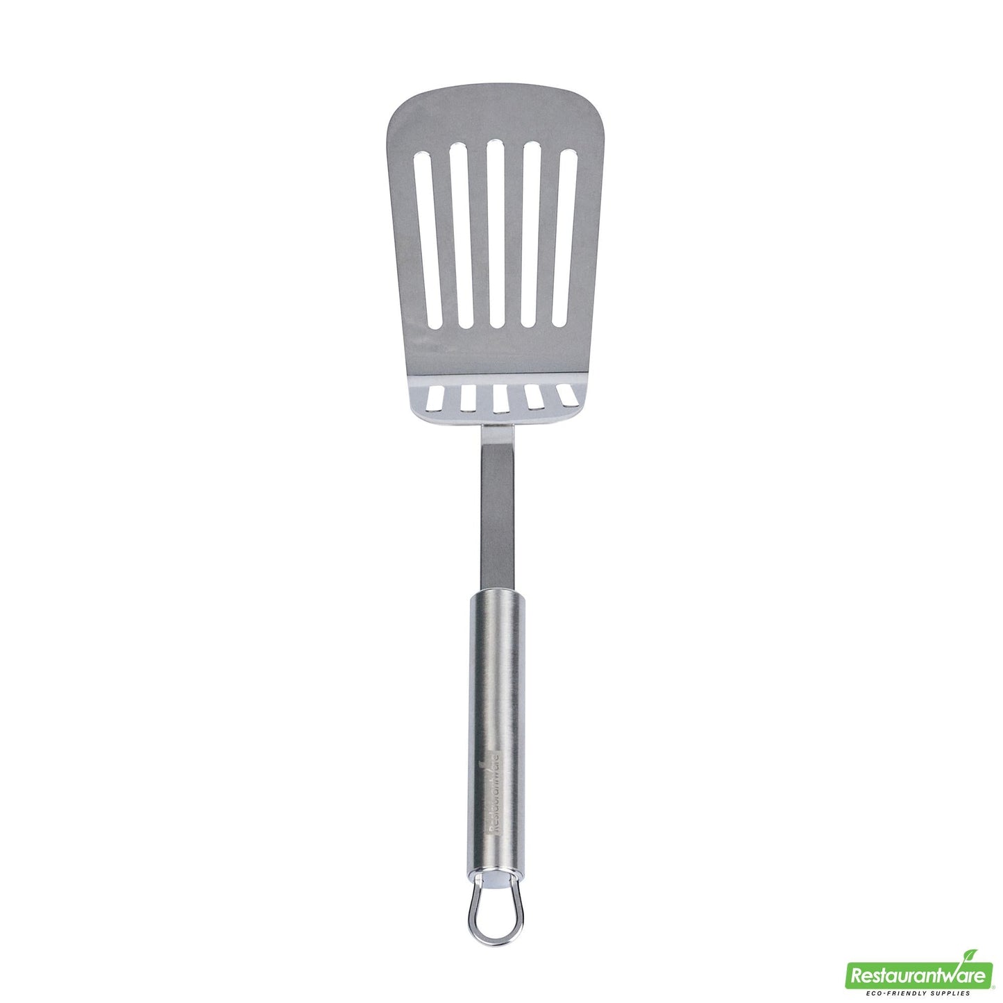 Wholesale Restaurantware Stainless Steel Slotted Turner / Spatula - 12.6" X 3.1" X 1.5"- Bulk