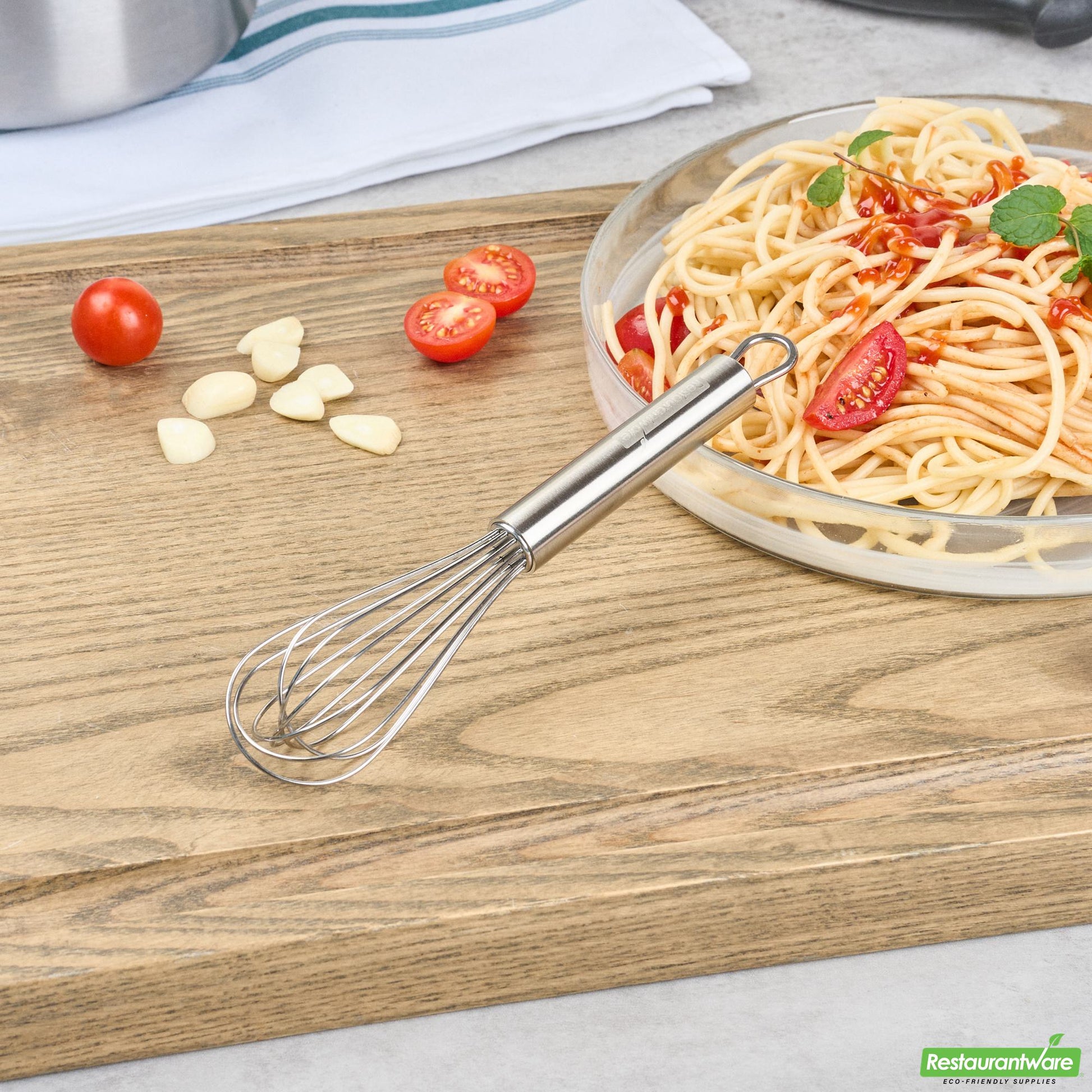 Wholesale Restaurantware Stainless Steel French Whisk - 7.3" X 1.3" X 1.3"- Bulk