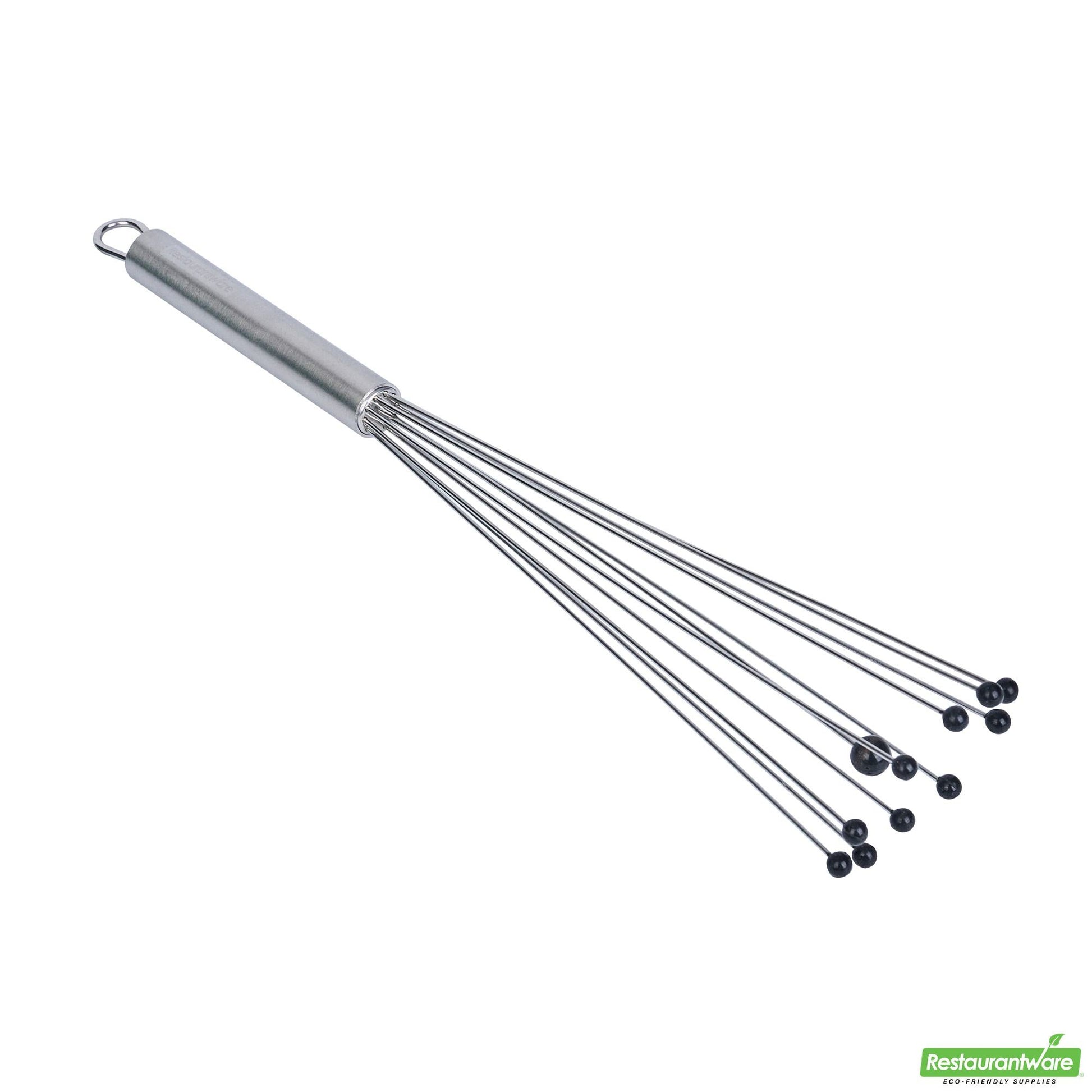 Wholesale Restaurantware Stainless Steel Ball Whisk - with Silicone Tips - 12.6" X 2" X 1.7"- Bulk