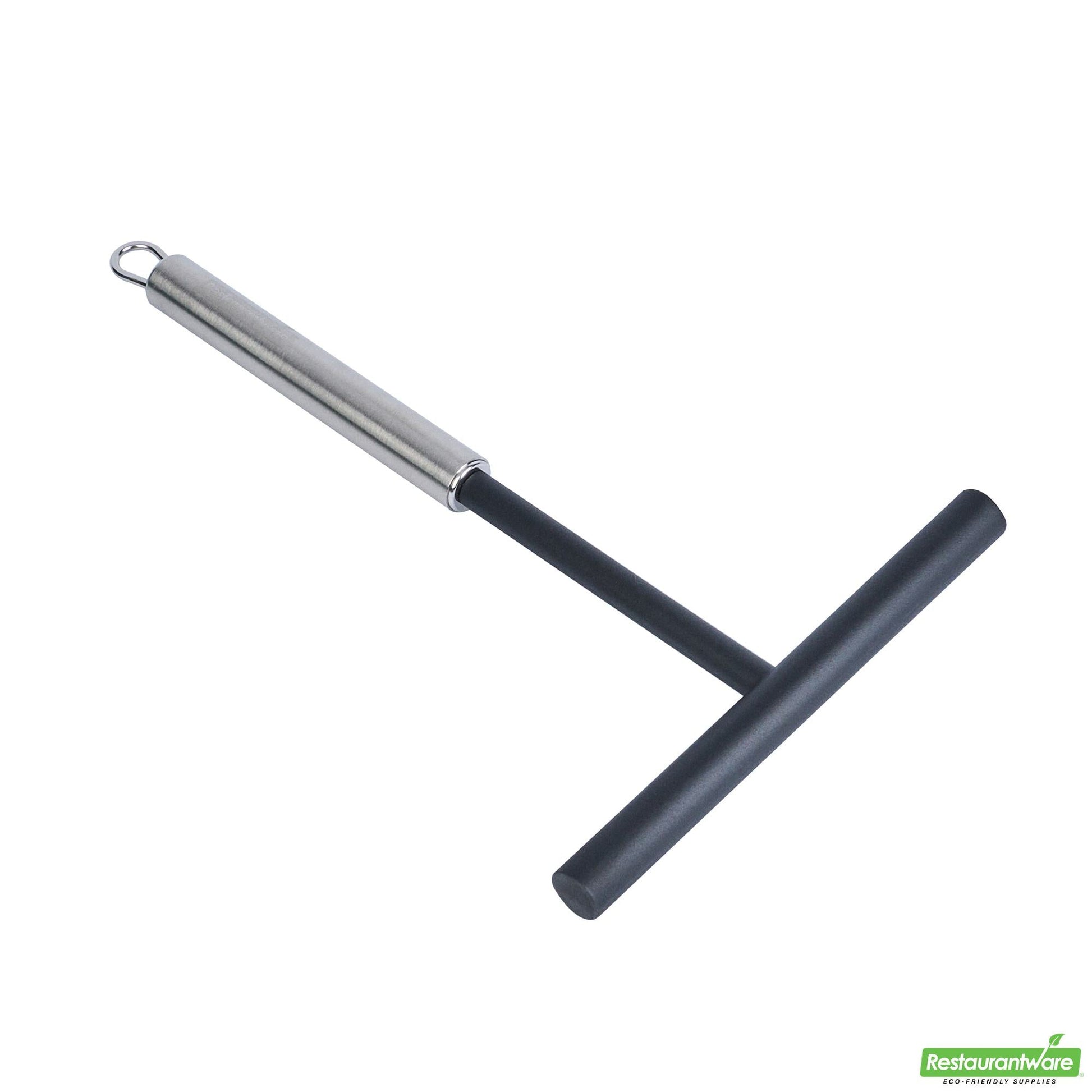 Wholesale Restaurantware Black Nylon High Heat Crepe Batter Spreader - 7.7" X 4.8" X 0.5"- Bulk