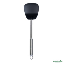 Wholesale Restaurantware Black Nylon High Heat Wok Spatula - 14.1" X 3.7" X 1.1"- Bulk