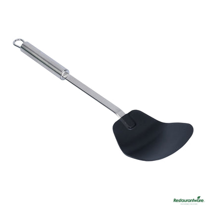 Wholesale Restaurantware Black Nylon High Heat Wok Spatula - 14.1" X 3.7" X 1.1"- Bulk
