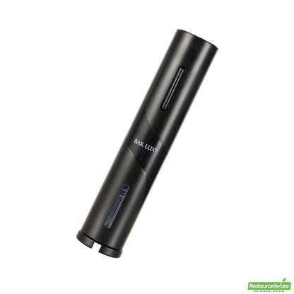 Wholesale Restaurantware Black Electric Wine Opener - Battery-Operated - 1.9" X 1.9" X 9.1"- Bulk
