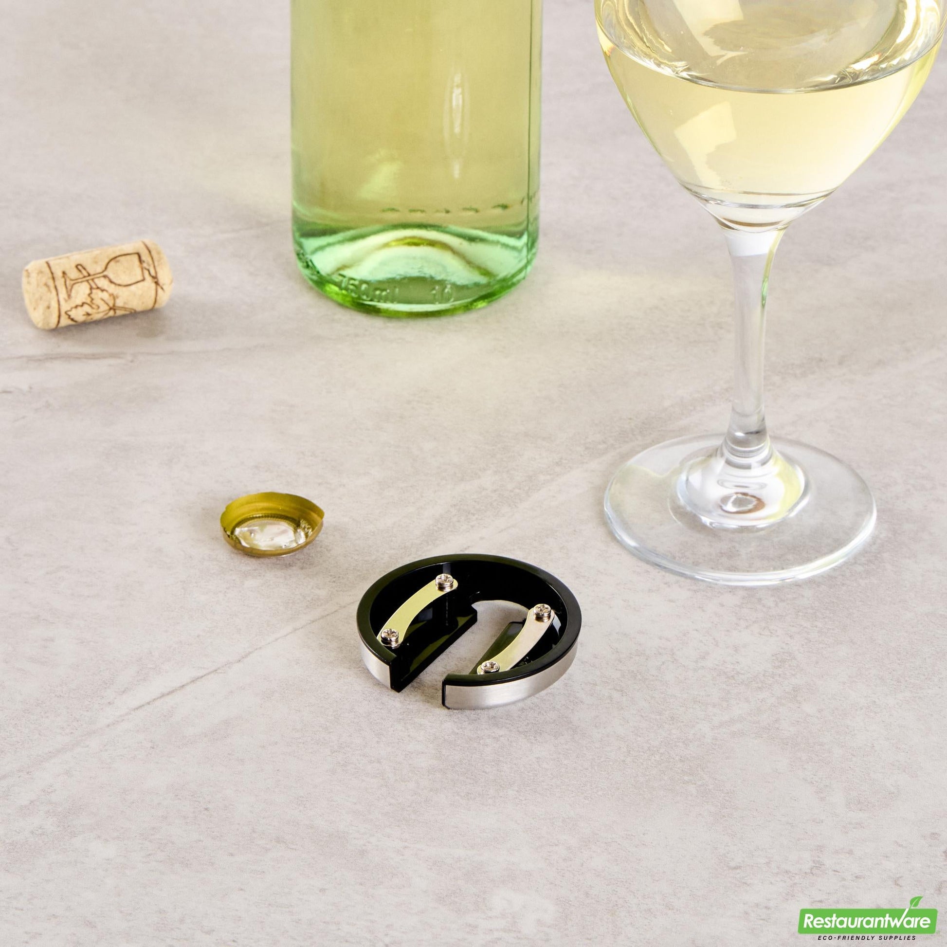 Wholesale Restaurantware Stainless Steel Wine Foil Cutter - Magnetic - 2" X 2" X 0.7"- Bulk