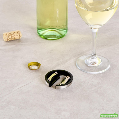 Wholesale Restaurantware Stainless Steel Wine Foil Cutter - Magnetic - 2" X 2" X 0.7"- Bulk