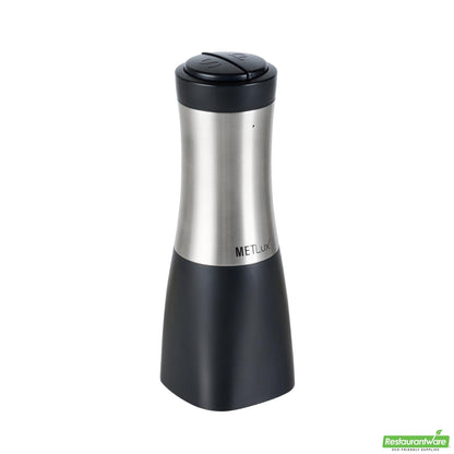 Wholesale Restaurantware Black 2-in-1 Electric Salt and Pepper Grinder - Battery-Operated - 2.8" X 2.8" X 7.9"- Bulk