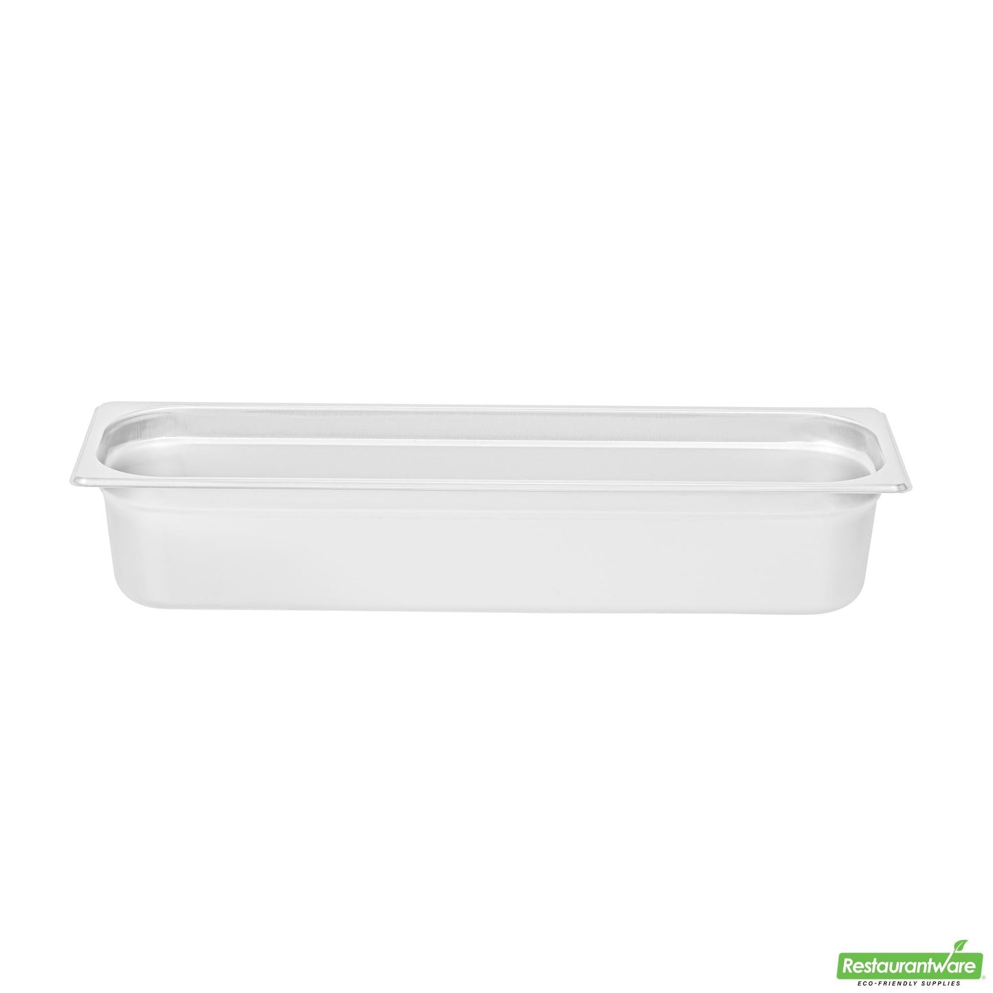 Wholesale Restaurantware Stainless Steel 1/2 Size Long Steam Table Pan - 4 Inch Deep- Bulk