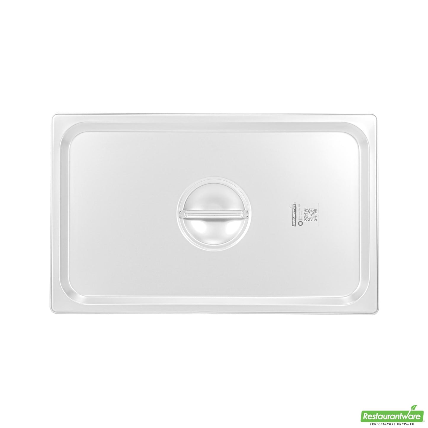 Wholesale Restaurantware Stainless Steel Lid - Fits Full Size Steam Table Pan- Bulk