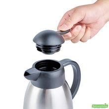 Wholesale Restaurantware Restpresso 34 Oz Vacuum Insulated Coffee Carafe / Server - with Label Tags - 7 3/4" X 5 1/2" X 7" - 1 Count Box- Bulk