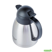 Wholesale Restaurantware Restpresso 34 Oz Vacuum Insulated Coffee Carafe / Server - with Label Tags - 7 3/4" X 5 1/2" X 7" - 1 Count Box- Bulk