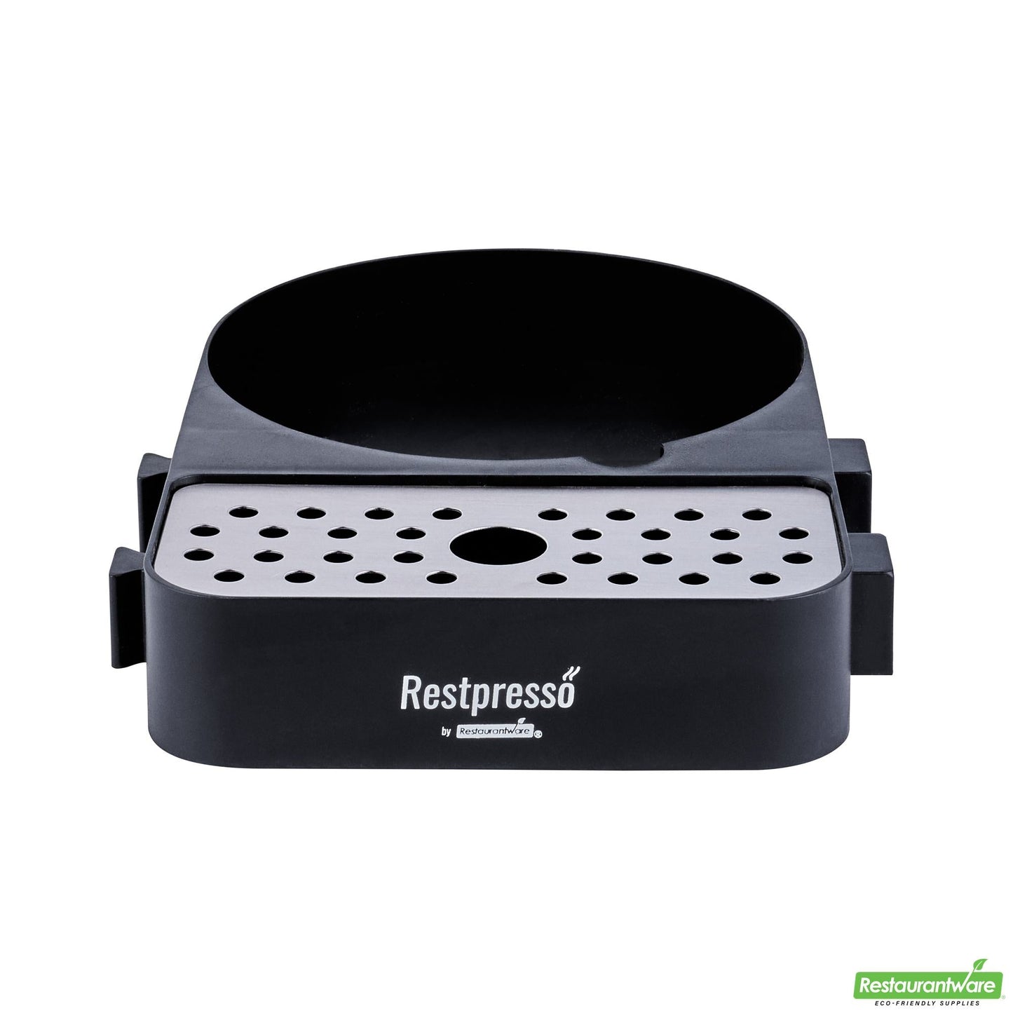 Wholesale Restaurantware Black Modular Airpot Rack - with Drip Tray - 9.6" X 7.3" X 2"- Bulk