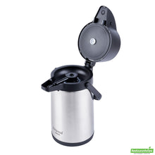 Wholesale Restaurantware Restpresso 2.2l Vacuum Insulated Airpot Coffee Dispenser - Pump Lever, 12 Hr Heat Retention, with Hanging Tag and Decals - 1 Count Box- Bulk