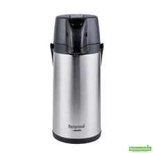 Wholesale Restaurantware Restpresso 3l Vacuum Insulated Airpot Coffee Dispenser - Pump Lever, 12 Hr Heat Retention, with Hanging Tag and Decals - 1 Count Box- Bulk