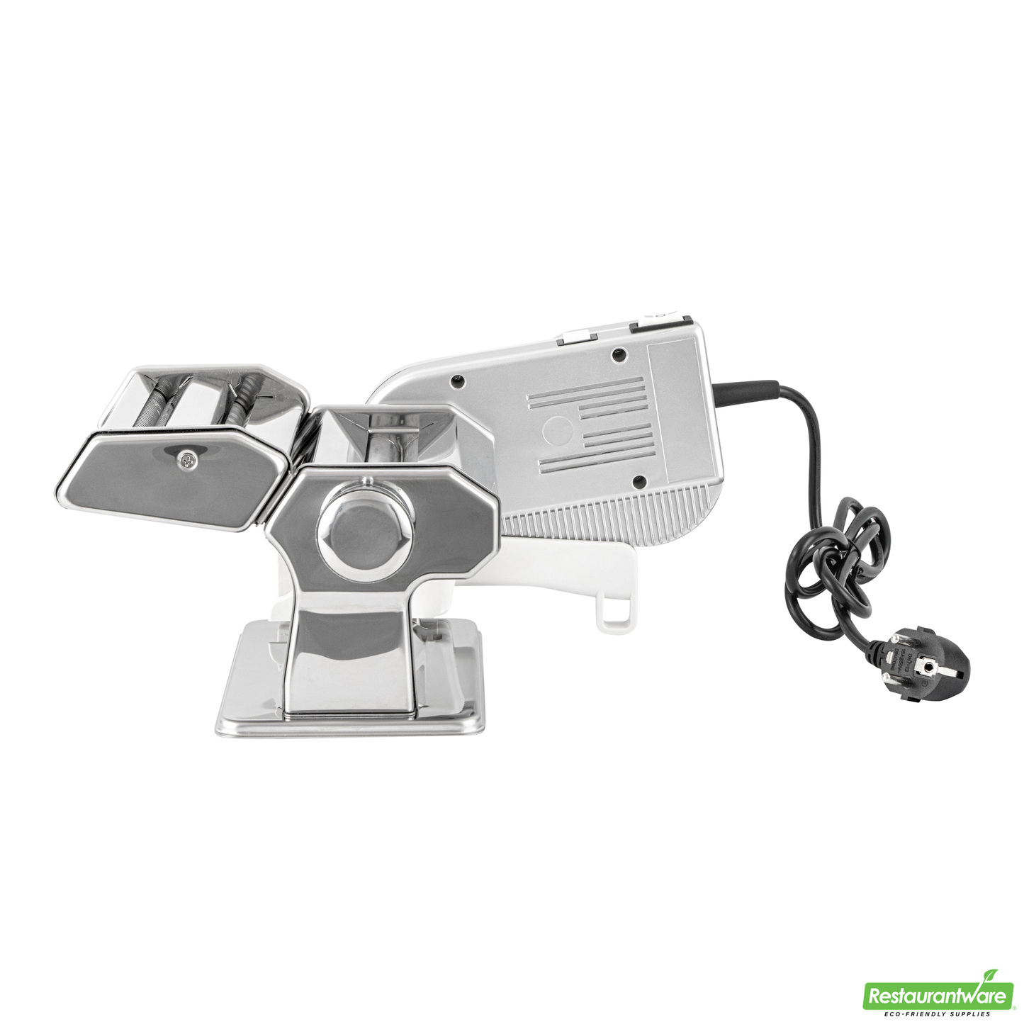 Wholesale Restaurantware Stainless Steel Electric Hybrid Pasta Machine - with 2-Speed Motor - 14.6" X 9.4" X 5.7"- Bulk