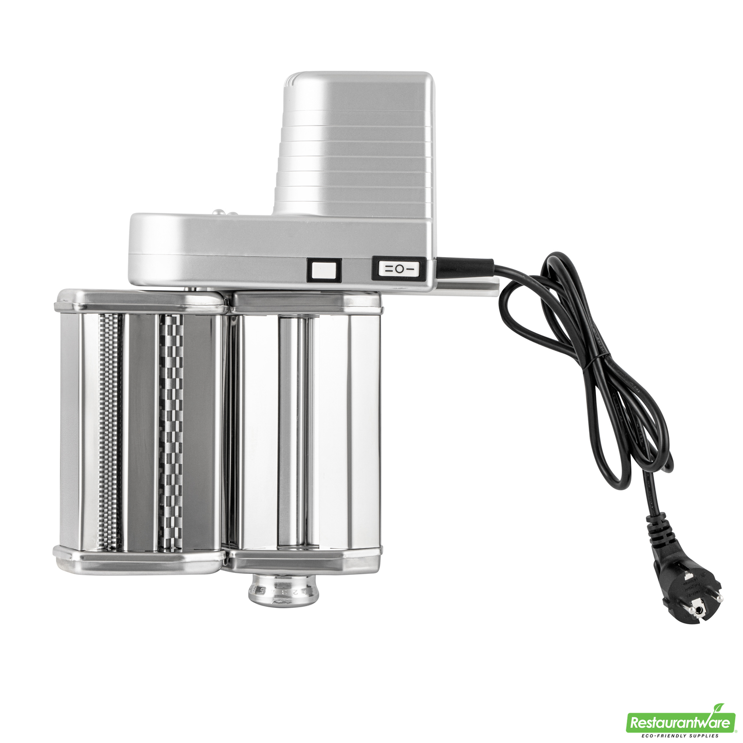 Wholesale Restaurantware Stainless Steel Electric Hybrid Pasta Machine - with 2-Speed Motor - 14.6" X 9.4" X 5.7"- Bulk