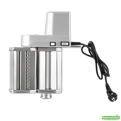 Wholesale Restaurantware Stainless Steel Electric Hybrid Pasta Machine - with 2-Speed Motor - 14.6" X 9.4" X 5.7"- Bulk