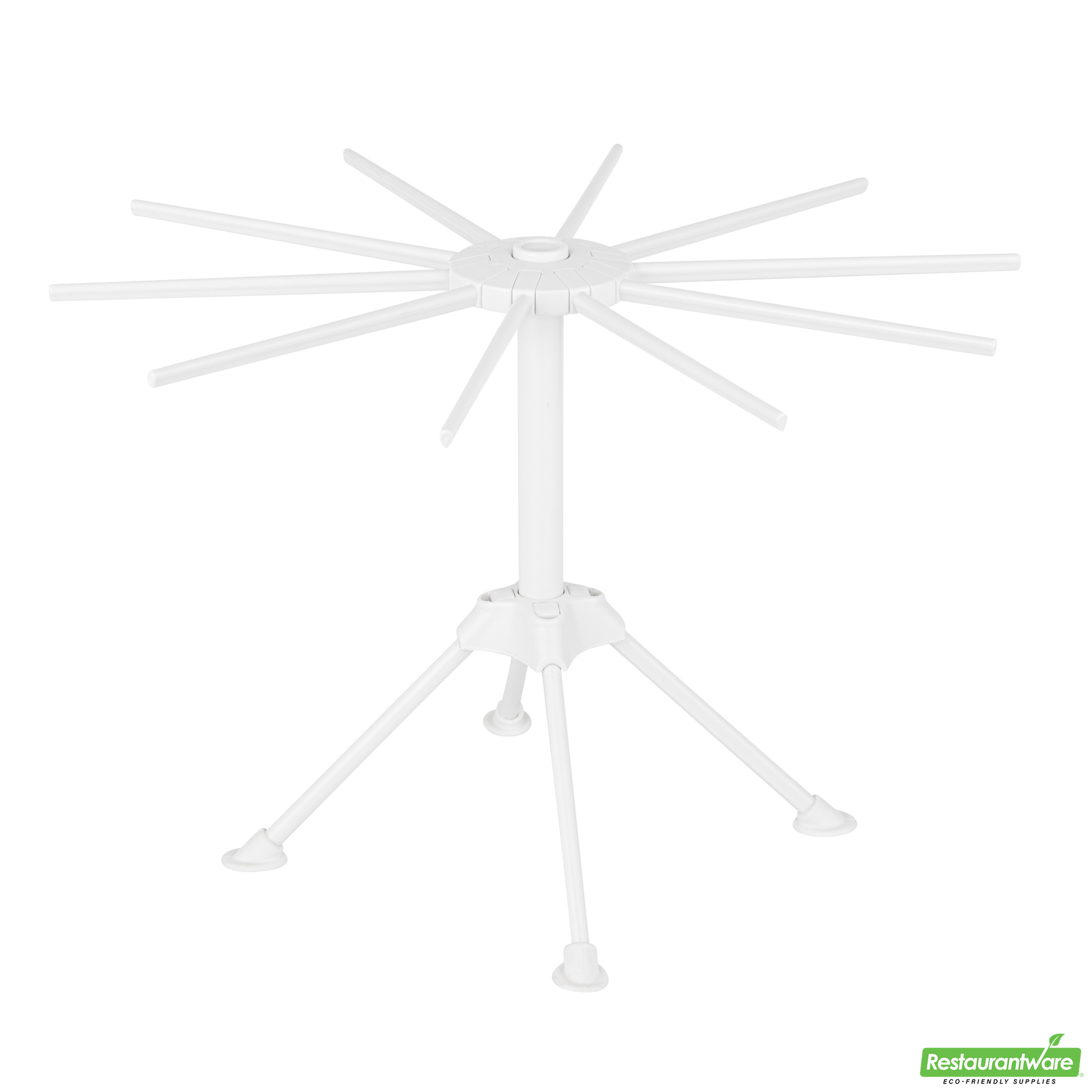 Wholesale Restaurantware 10 Lb White Plastic Pasta Drying Rack - 15.7" X 15.7" X 11"- Bulk