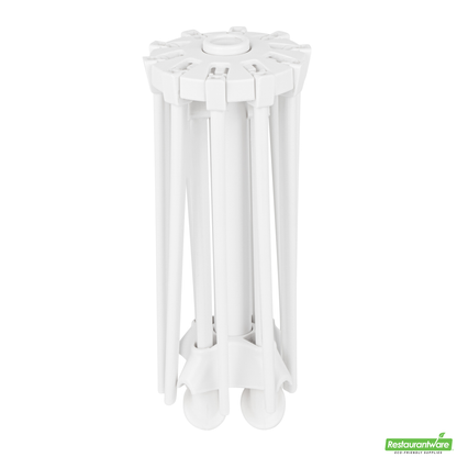Wholesale Restaurantware 10 Lb White Plastic Pasta Drying Rack - 15.7" X 15.7" X 11"- Bulk