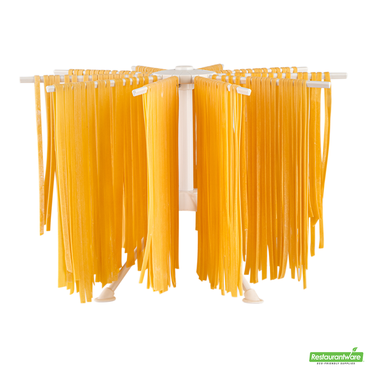 Wholesale Restaurantware 10 Lb White Plastic Pasta Drying Rack - 15.7" X 15.7" X 11"- Bulk
