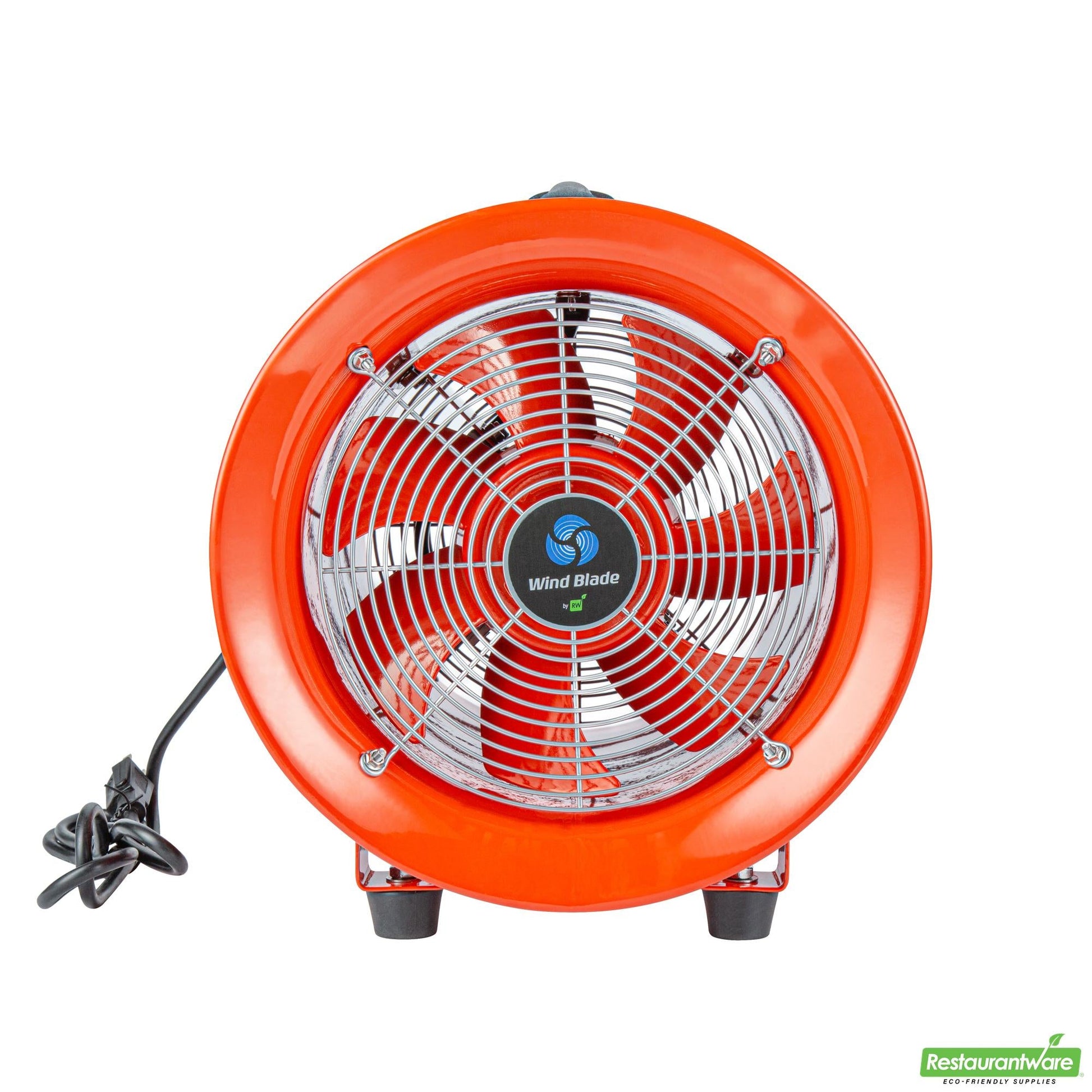 Wholesale Restaurantware Wind Blade Round Red Steel Portable High Velocity Ventilator Fan - 1/2 Hp,1,960 Cfm - 14'' X 13 1/2'' X 16 3/4'' - 1 Count Box- Bulk