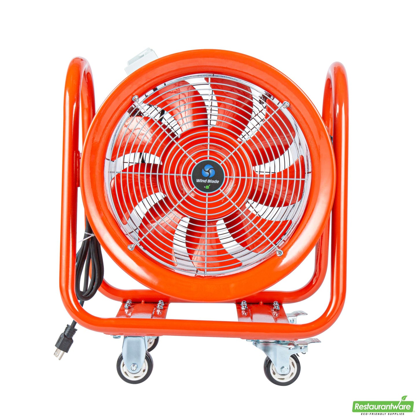 Wholesale Restaurantware Wind Blade Red Portable High Velocity Ventilator Fan - Tilt Head, 1 3/4 Hp, 4,643 Cfm - 16" - 1 Count Box- Bulk