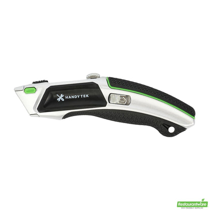 Wholesale Restaurantware Handy Tek Silver Auto-Loading Utility Knife - Quick Change, Heavy Duty - 7" - 1 Count Box- Bulk
