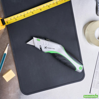 Wholesale Restaurantware Handy Tek Silver Utility Knife - Quick Change, Heavy Duty - 7" - 12 Count Box- Bulk