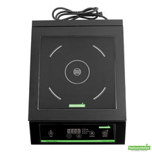 Wholesale Restaurantware Kitchen Tek Black Steel Heavy-Duty Induction Cooktop - 120v, 1800 Watts - 20" X 15" X 5 3/4" - 1 Count Box- Bulk