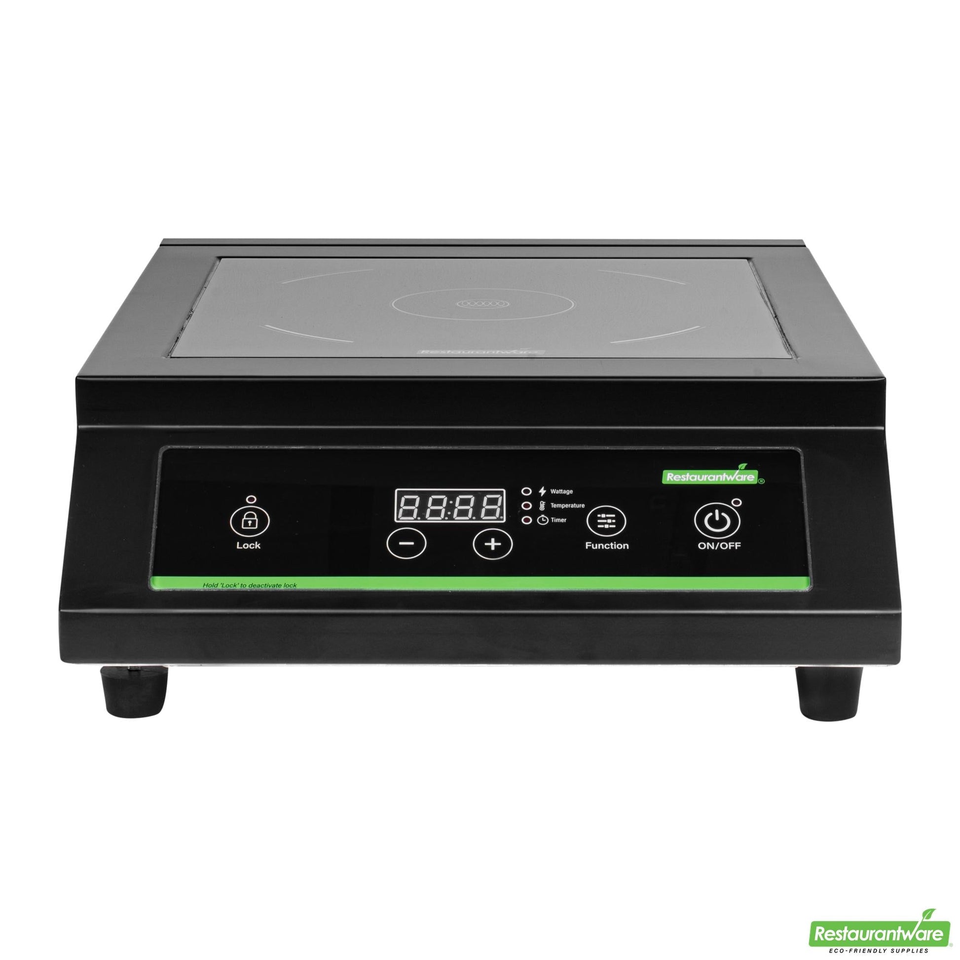 Wholesale Restaurantware Kitchen Tek Black Steel Heavy-Duty Induction Cooktop - 240v, 3500 Watts - 20" X 15" X 5 3/4" - 1 Count Box- Bulk