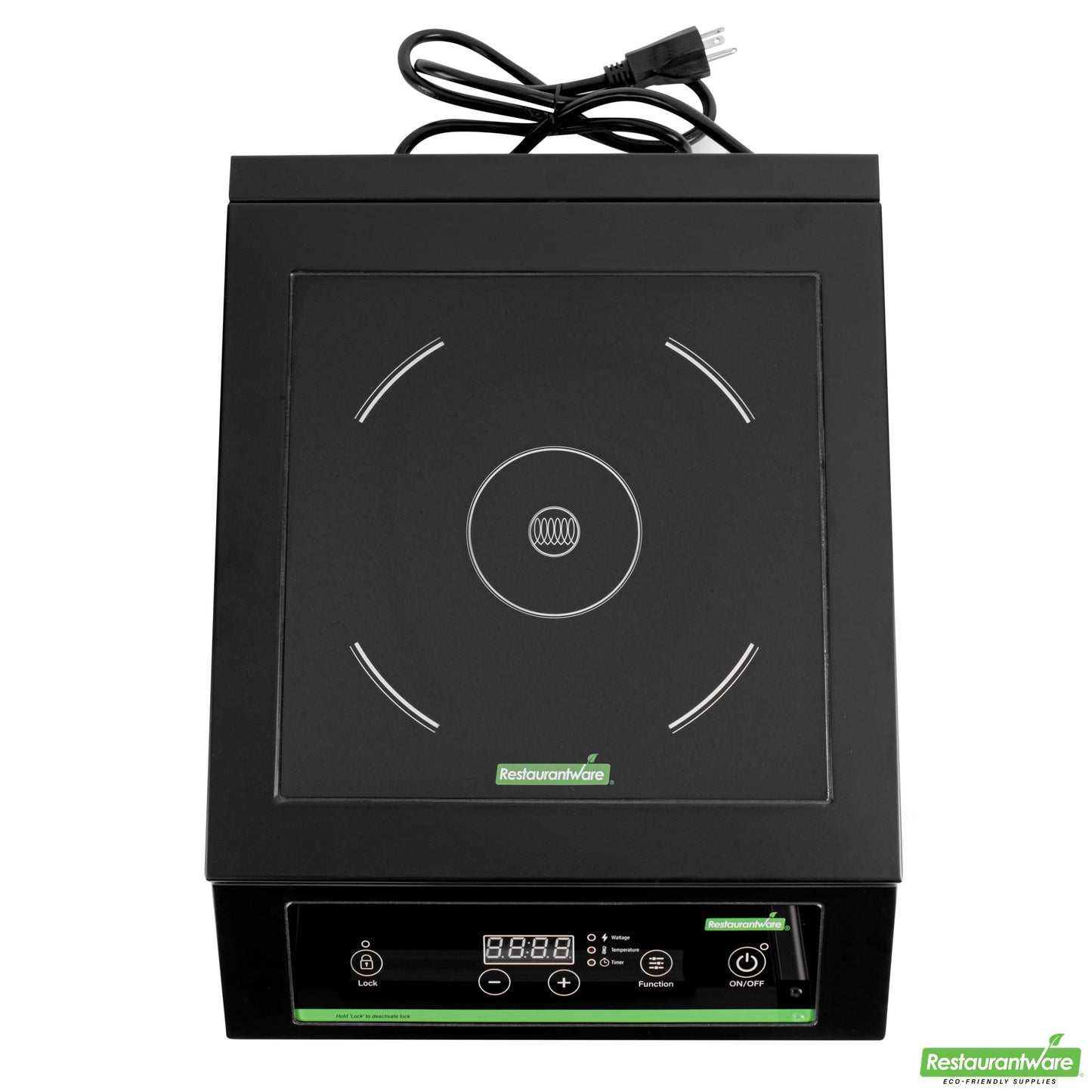 Wholesale Restaurantware Kitchen Tek Black Steel Heavy-Duty Induction Cooktop - 240v, 3500 Watts - 20" X 15" X 5 3/4" - 1 Count Box- Bulk