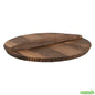 Wholesale Restaurantware Handmade Wood Lid - Fits 12" and 14" Wok- Bulk