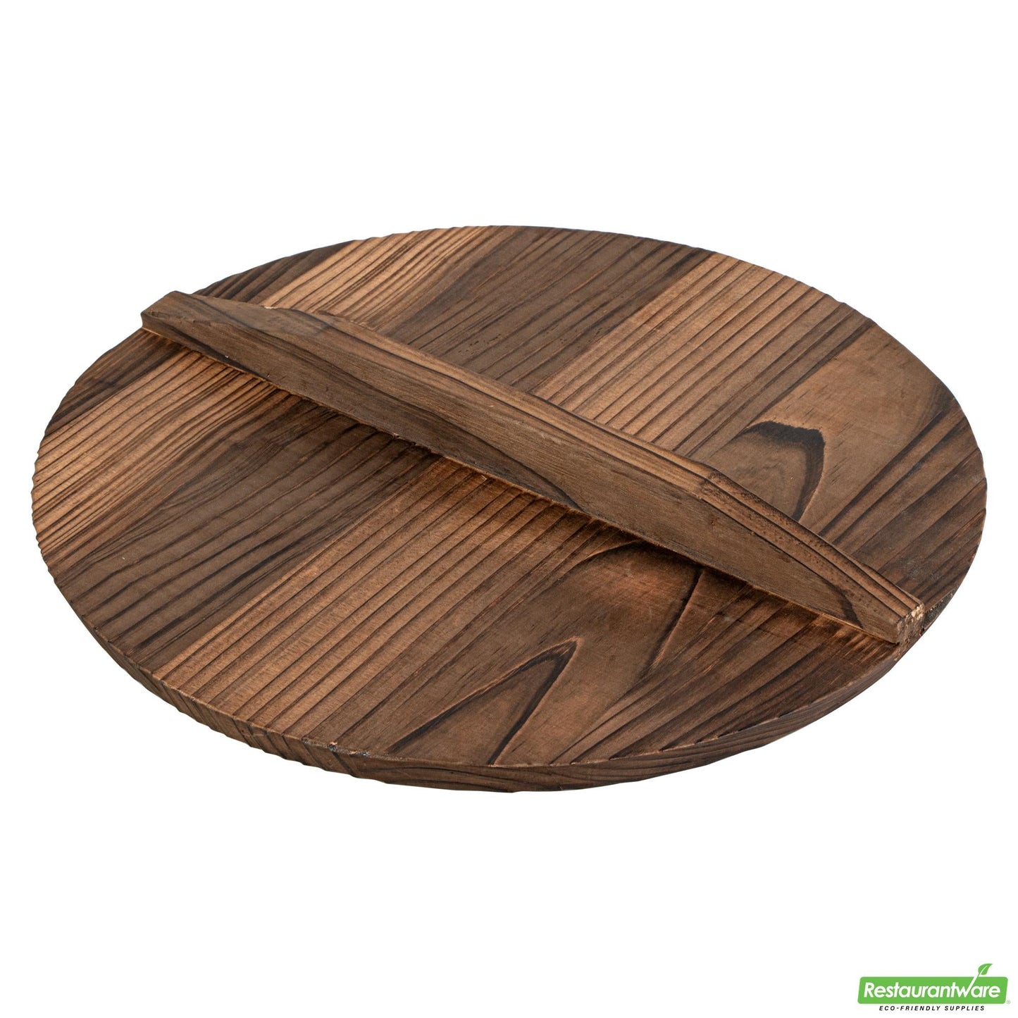 Wholesale Restaurantware Handmade Wood Lid - Fits 12" and 14" Wok- Bulk