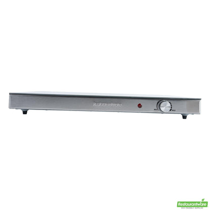 Wholesale Restaurantware Kitchen Tek Stainless Steel Warming Tray - 120v, with Adjustable Temperature Control - 24 3/4" X 15" - 1 Count Box- Bulk