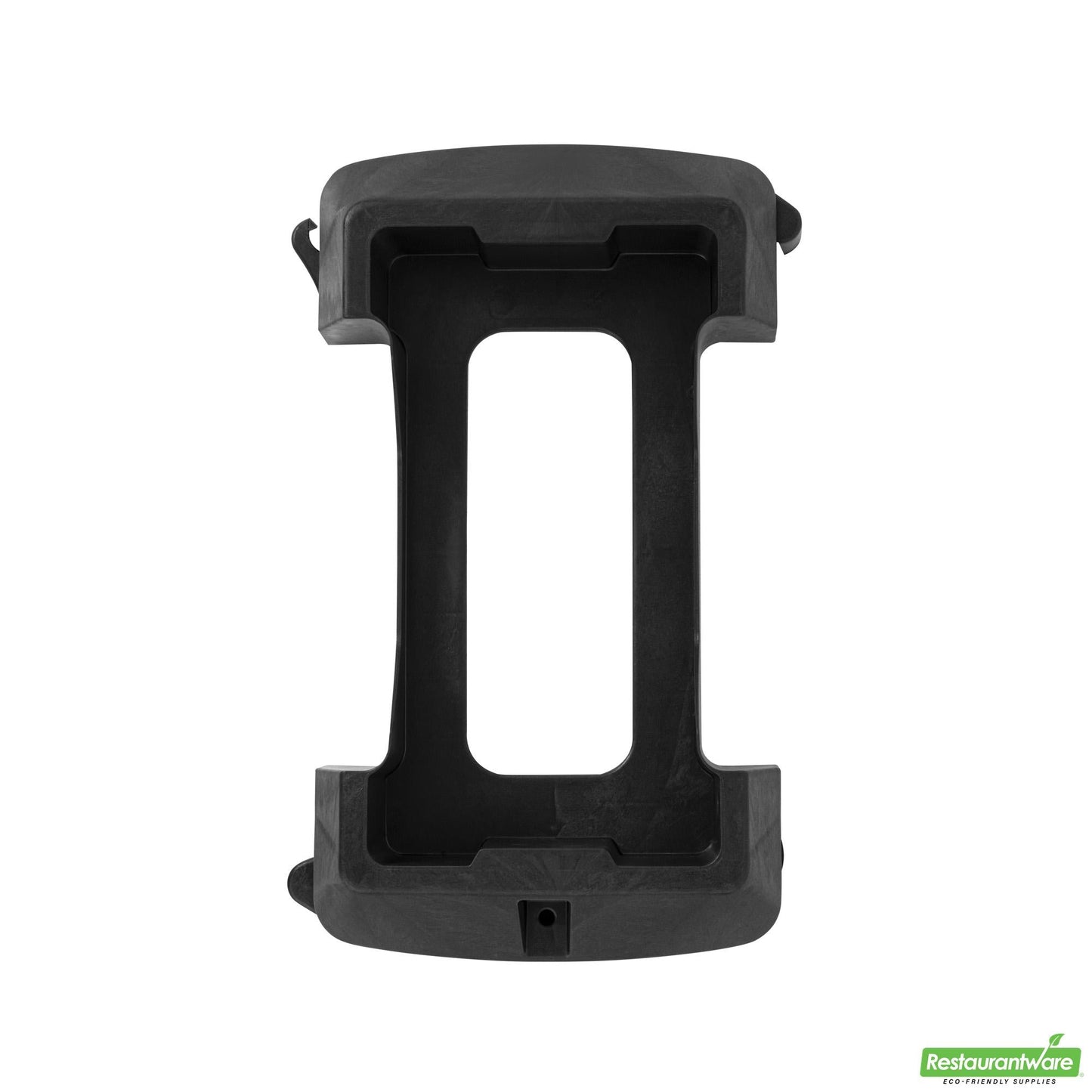 Wholesale Restaurantware Clean Tek Professional Black Trainable Dolly - Fits 15 / 23 Gal Slim Trash Can - 1 Count Box- Bulk