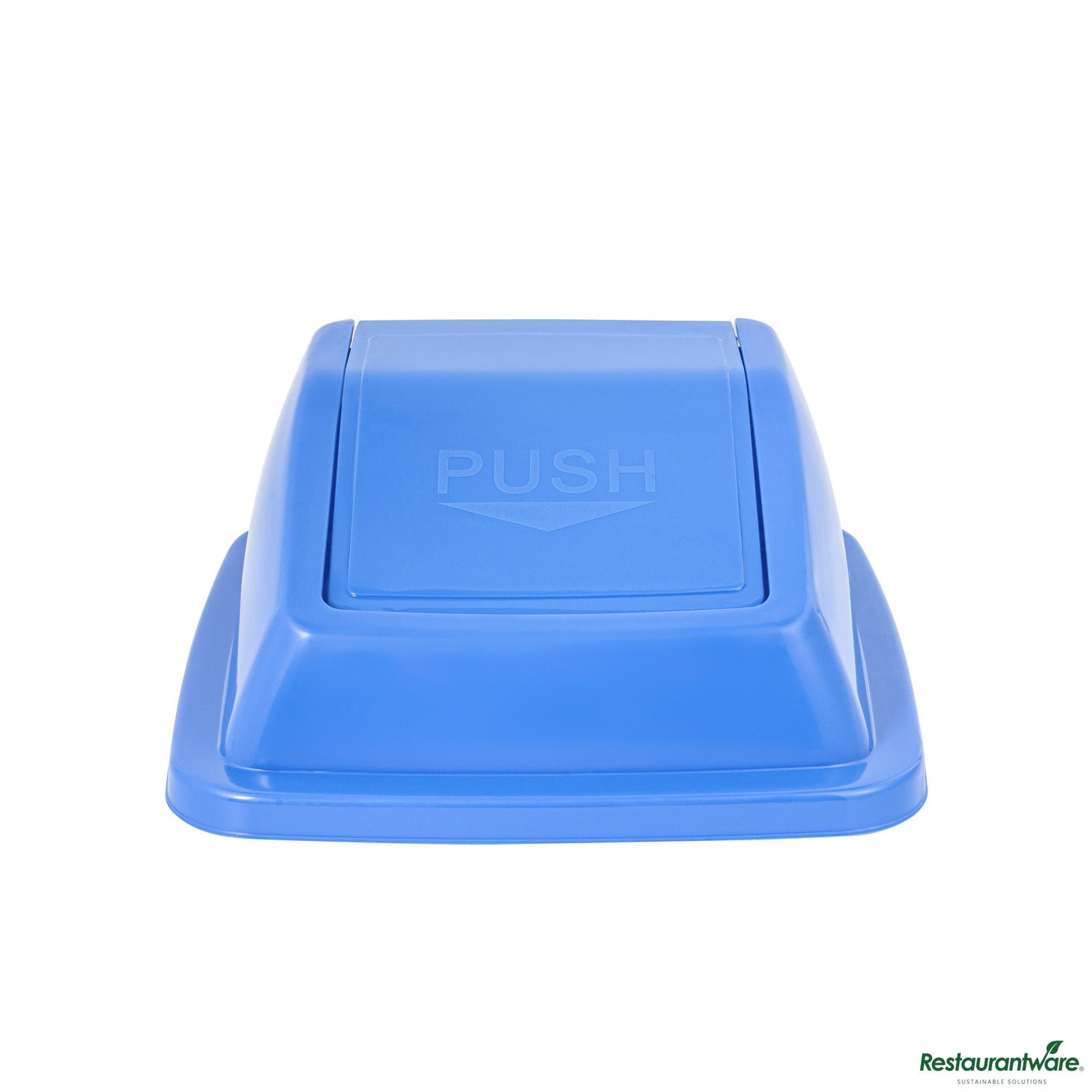 Wholesale Restaurantware Blue Dome Top Lid - with Swing Door - 16.1" X 16.3" X 7.1"- Bulk