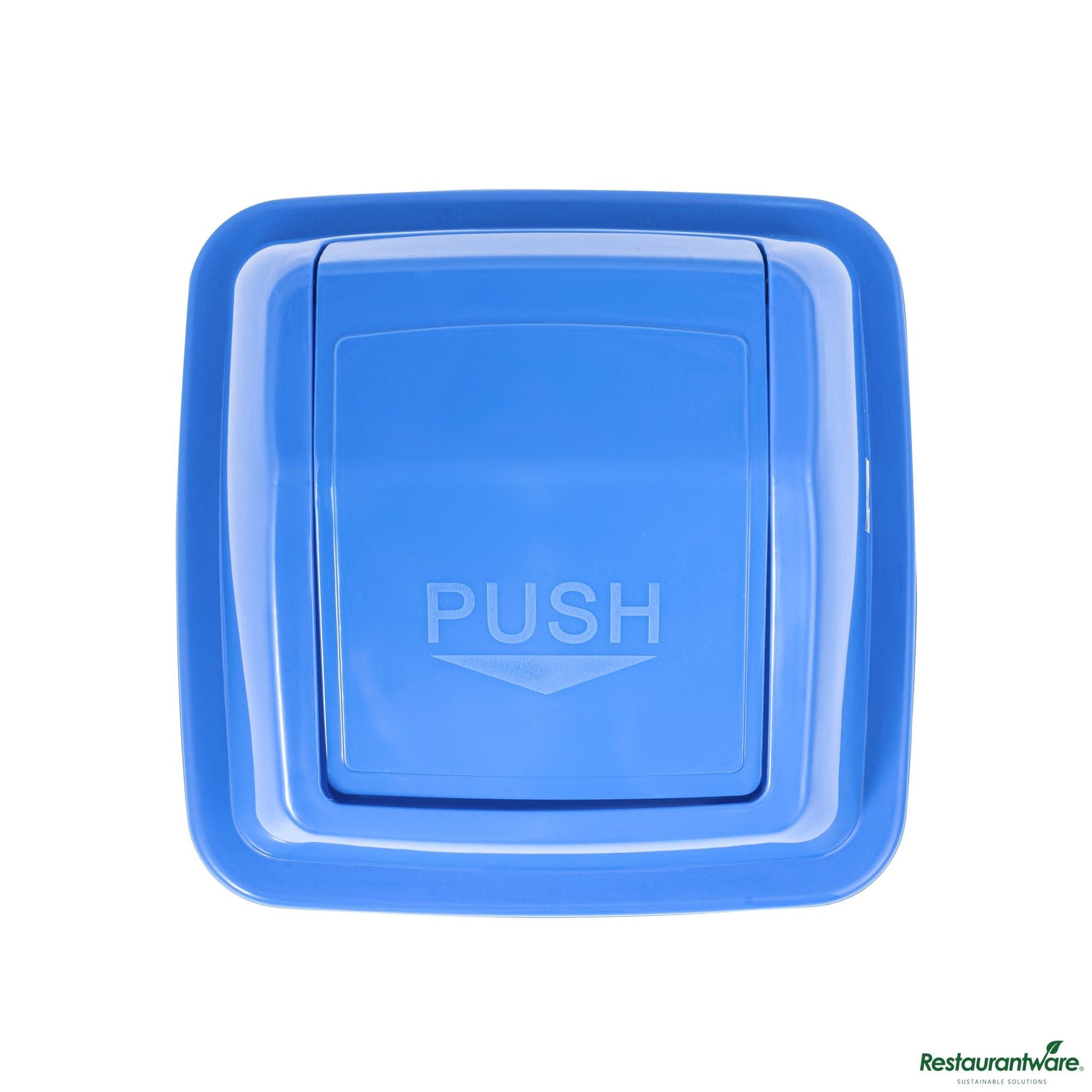 Wholesale Restaurantware Blue Dome Top Lid - with Swing Door - 16.1" X 16.3" X 7.1"- Bulk