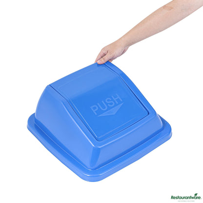 Wholesale Restaurantware Blue Dome Top Lid - with Swing Door - 16.1" X 16.3" X 7.1"- Bulk