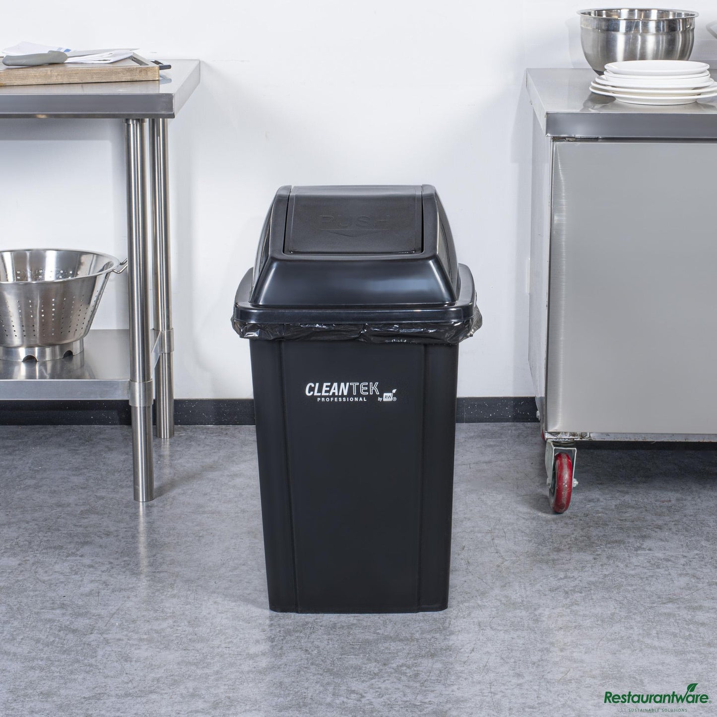 Wholesale Restaurantware Black Dome Top Lid - with Swing Door - 16.1" X 16.3" X 7.1"- Bulk