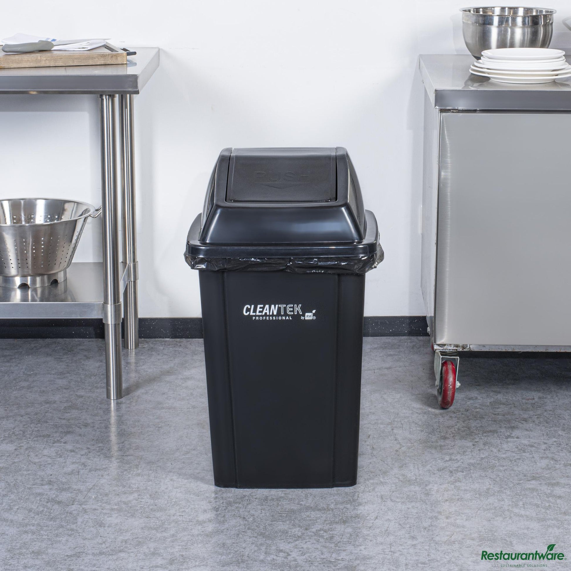 Wholesale Restaurantware Black Dome Top Lid - with Swing Door - 16.1" X 16.3" X 7.1"- Bulk