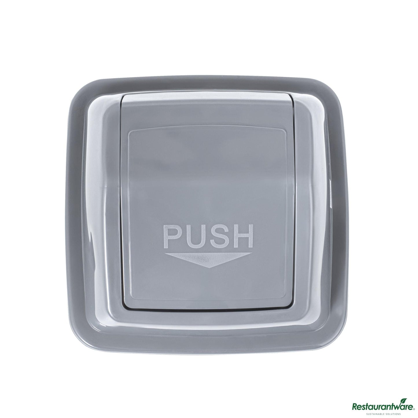 Wholesale Restaurantware Gray Dome Top Lid - with Swing Door - 16.1" X 16.3" X 7.1"- Bulk