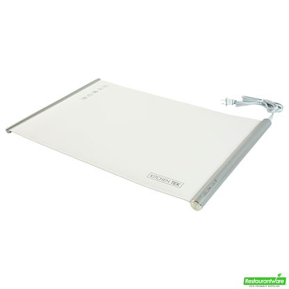 Wholesale Restaurantware Kitchen Tek Beige Silicone Food Warmer Mat - 120v, Adjustable Temperature, Roll up - 26 1/4" X 16 3/4" X 1" - 1 Count Box- Bulk