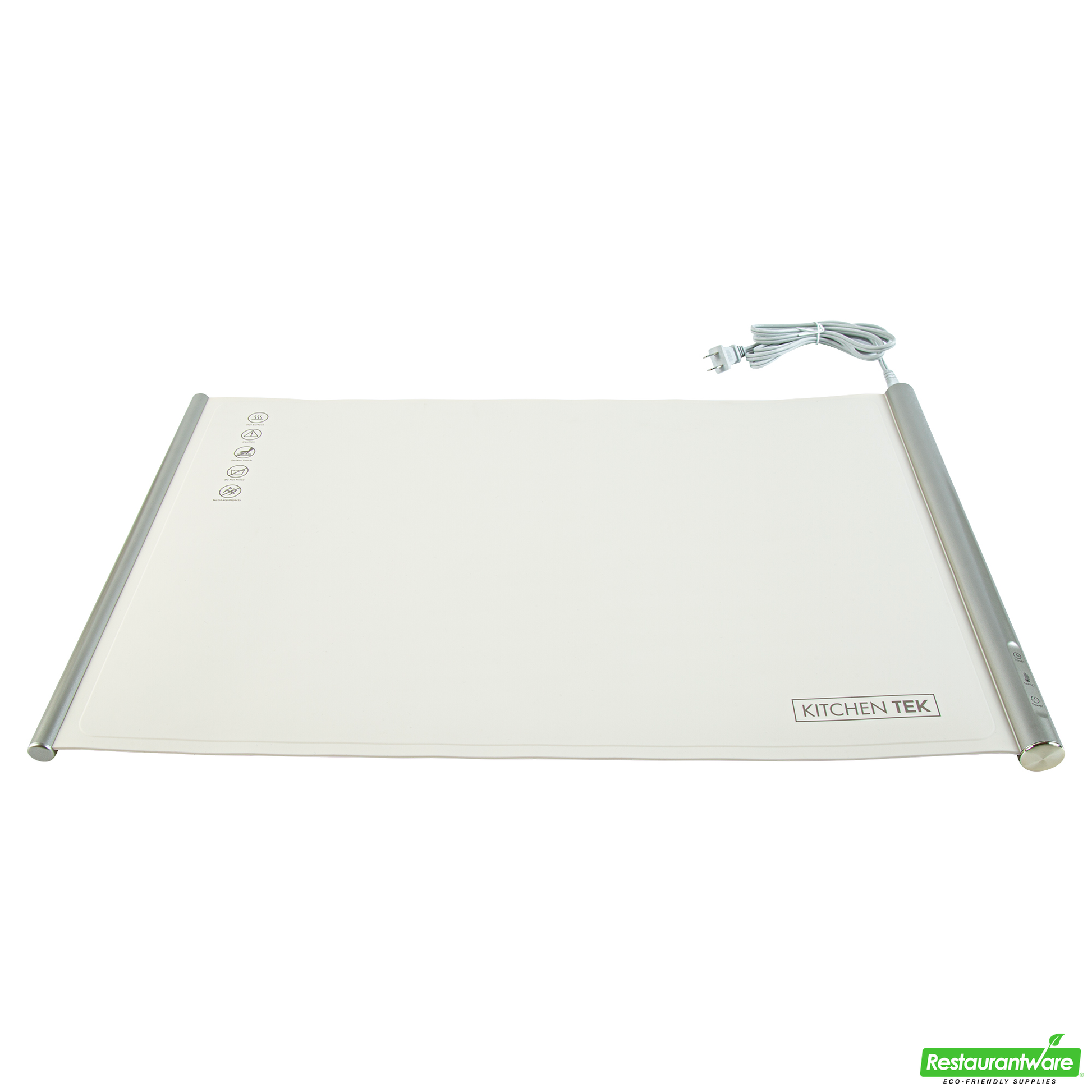 Wholesale Restaurantware Kitchen Tek Beige Silicone Food Warmer Mat - 120v, Adjustable Temperature, Roll up - 26 1/4" X 16 3/4" X 1" - 1 Count Box- Bulk